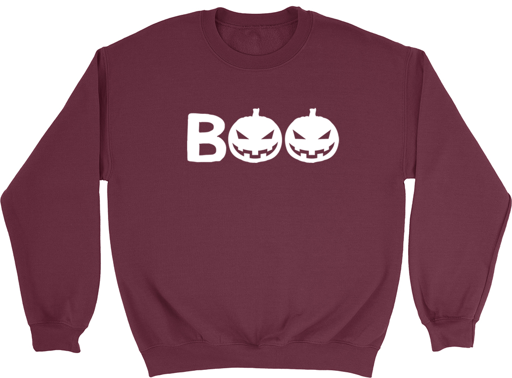 Boo Halloween Mens Womens Jumper Sweatshirt eBay